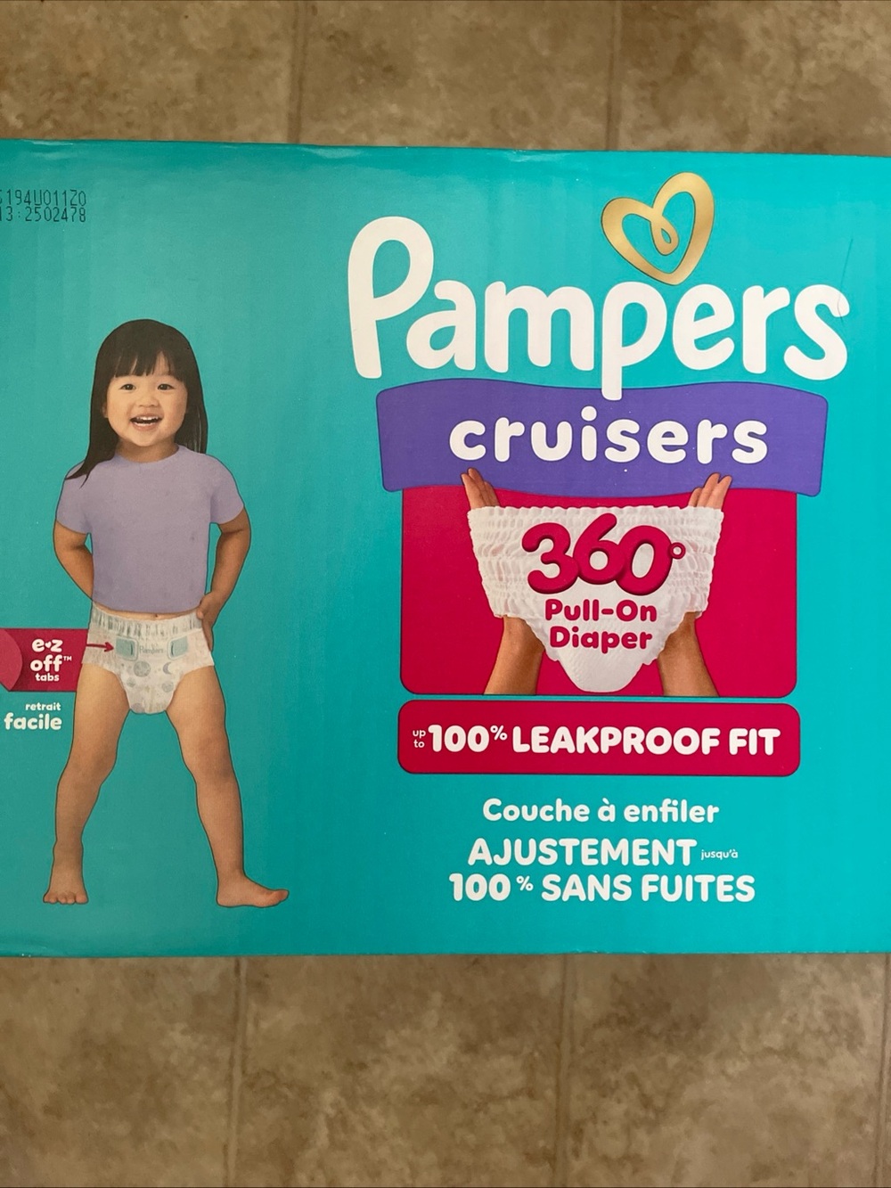 Pampers Cruisers 360° Pull-on Diapers Size 5 100 Pack